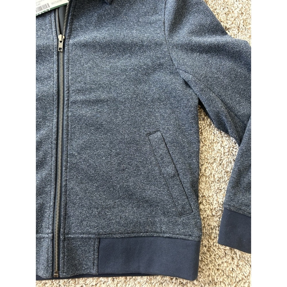 Artefact Harrington Jacket Mens Small Blue Full Zip Collared NWT Outdoor - Picture 5 of 8
